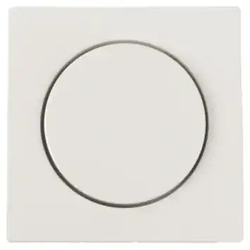 Schneider Merten System-M Centraalplaat Dimmer Polarwit