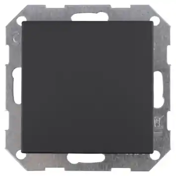 Gira E2 Blindplaat Mat Zwart