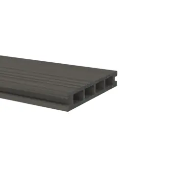 WPC vlonderplank houtlook antraciet 2,3 x 13,8 x 300 cm