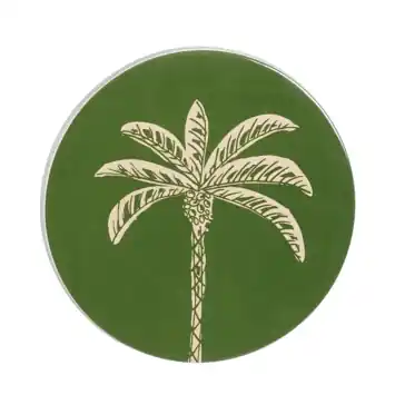 Muurdecoratie palmboom groen - h1,5xd21cm
