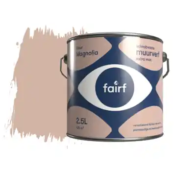 Fairf muurverf extra mat magnolia 2,5 liter