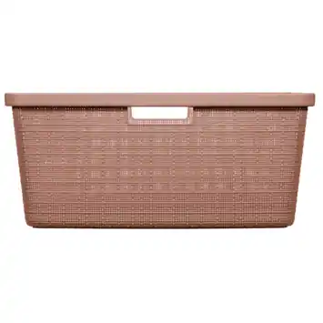 Curver Jute Wasmand 46L - Rose Dawn