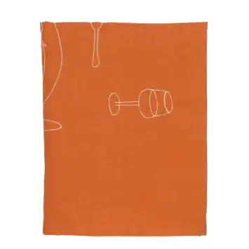Tafelkleed bruin - l250xb140cm