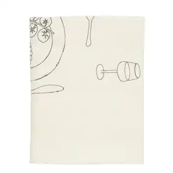 Tafelkleed beige - l250xb140cm