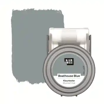 KARWEI Kleurtester muurverf mat 55ml boathouse blue