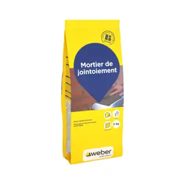 Weber Beamix voegmortel lichtgrijs 5 kg