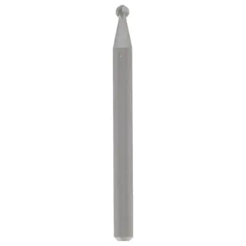 Dremel multitool accessoire - graveerstift kogelvormig 107 - 3 stuks - 2,4 mm