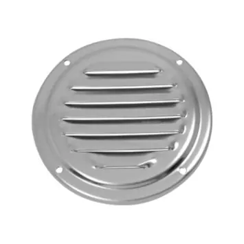 Ventilatieroosterrond 100Mm Rvs 316