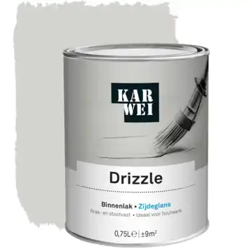 KARWEI binnenlak zijdeglans drizzle 750 ml