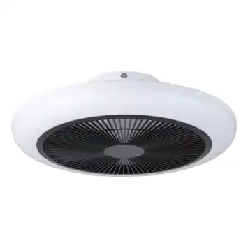 Eglo plafondventilator Sayulita met lamp 21W 820 lm wit/zwart