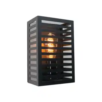 Eglo buitenwandlamp Alamonte 3 zwart