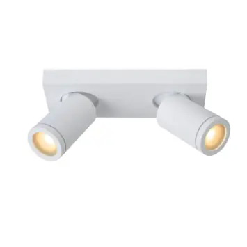 Lucide plafondspot Taylor 2x5W wit