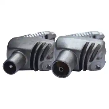 Technetix coax connector haaks male/female