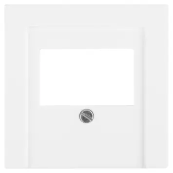 Jung AS500 Afdekplaat USB Wit