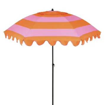 Parasol oranje roze Ø 197 cm