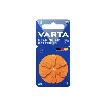Varta 13 Acoustic Special hoortoestel batterijen type 13 oranje 6 stuks