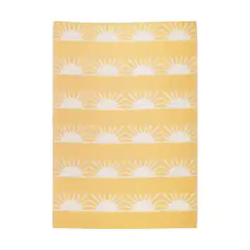 Buitenkleed Sunny geel 120x180 cm