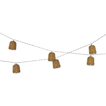 Solar party light naturel 210cm 8L