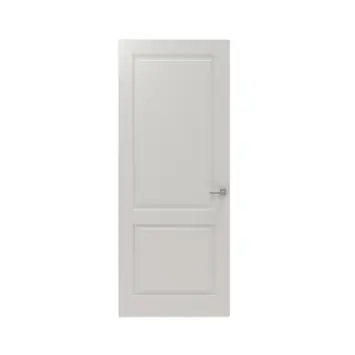 Lundia binnendeur Bord Tva 2A01 wit gegrondverfd opdek rechts 93 x 201.5 cm