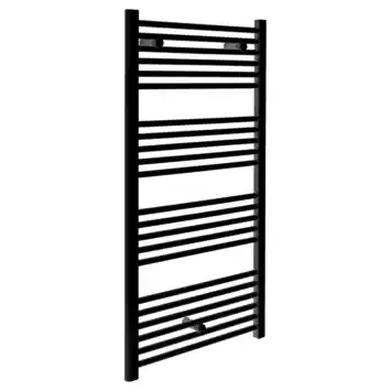 Sanivesk handdoekradiator Nairobi zwart 120 x 50 cm