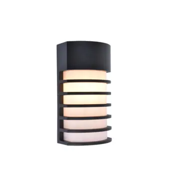 Lutec buitenlamp Fulton zwart