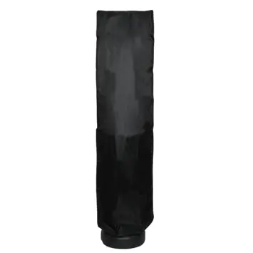Wakefield parasolhoes zwart polyester 250 x 64 cm