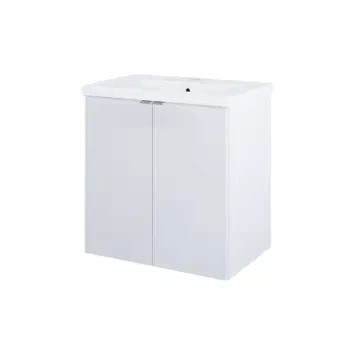 Atlantic badkamermeubel Senn hoogglans wit 60 cm