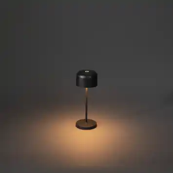 Konstsmide tafellamp Lille matzwart 20xø7,5 cm