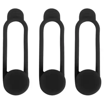Q-Link cableorganiser zwart 3 stuks