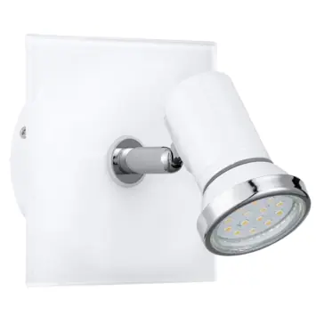 EGLO wandlamp Tamara LED chroom wit