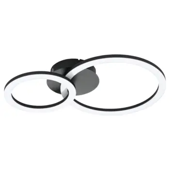 EGLO plafondlamp Parrapos CCT zwart