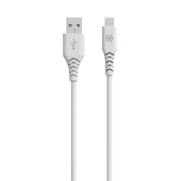 Celly Planet USB-A > Lightning Kabel Wit 1,5 meter