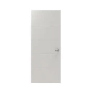 Lundia binnendeur Bord Tre 2A01 wit gegrondverfd opdek rechts 93 x 211.5 cm
