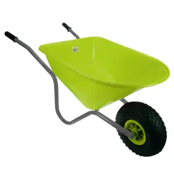 Talen Tools kinderkruiwagen groen kunststof 60 x 43 cm