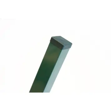 Profielpaal vierkant groen 6 x 6 cm, lengte 310 cm