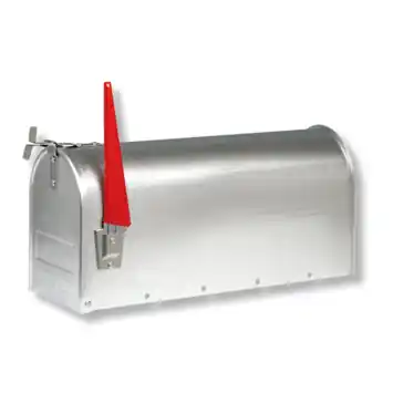 Brievenbus US-mailbox aluminium