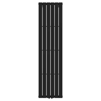Sanivesk design radiator Negev zwart midden/onder aansluiting 180 x 45,2 cm
