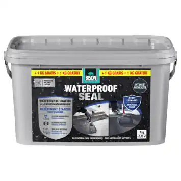 Bison Waterproof Seal antraciet 6 + 1 kg