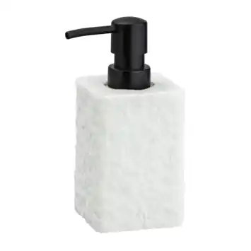 Wenko Villata zeepdispenser polyresin natuursteenlook 300 ml
