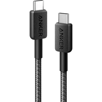 Anker 322 USB-C naar USB-C kabel snelladen 2 m zwart