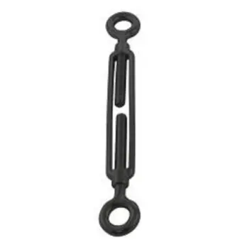 Spanner open behuizing m8 oog-oog RVS Zwart