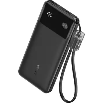 Anker powerbank snelladen 10.000 mAh zwart
