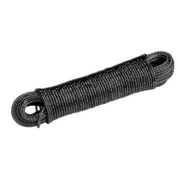 Giardino waslijnkabel 3,8 mm x 60 m zwart