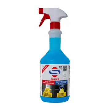 SUPER glas en interieurreiniger ecolabel 1L