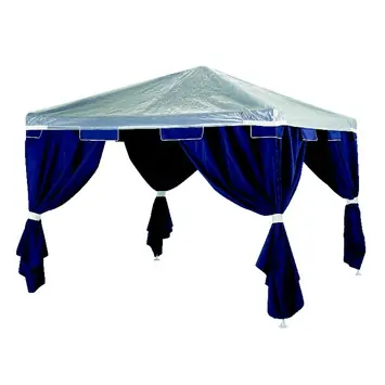 Handson regenkap partytent Corfu transparant 3 x 3 m