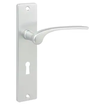 KARWEI deurkrukset Pedro langschild sleutel 56mm aluminium