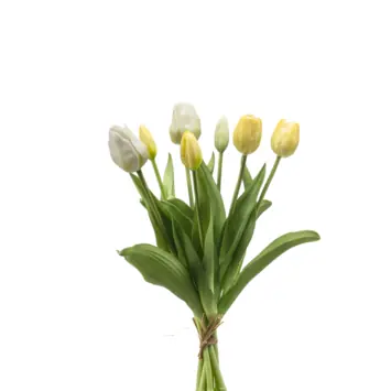 Emerald kunsttulp bundel 40 cm assorti