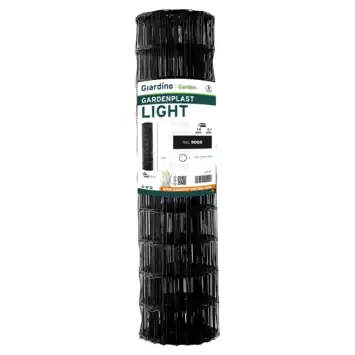 Gardenplast light tuingaas 100 cm x 25 m zwart