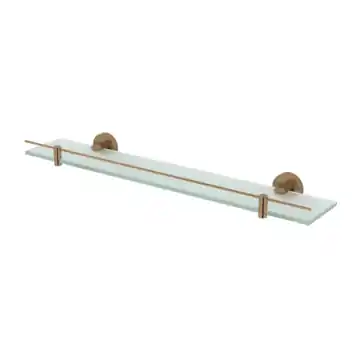 Haceka Kosmos planchet geborsteld koper 60 cm