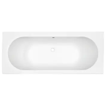 Marho Harboro inbouw duo ligbad glanzend wit 170 x 70 x 43 cm